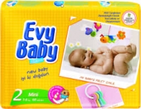 پوشک بچه اوی بیبی (evy beby) سایز 2 مناسب وزن 3 تا 6 کیلوگرم